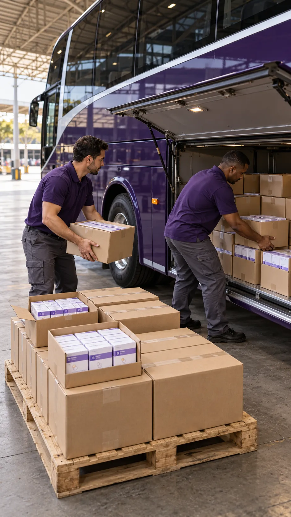 Caixas de transporte com certificação Anvisa